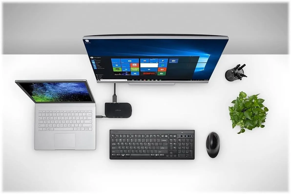 Kensington SD1610P Surface Dock for Microsoft Surface Pro 11, 10, 9, 8, 7 & 7+, Surface Pro X, Surface Go