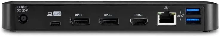 Kensington SD4840P Triple 4k Display USB-C Driverless Docking Station - 85W PD - DP++/HDMI - Windows (K33806NA)