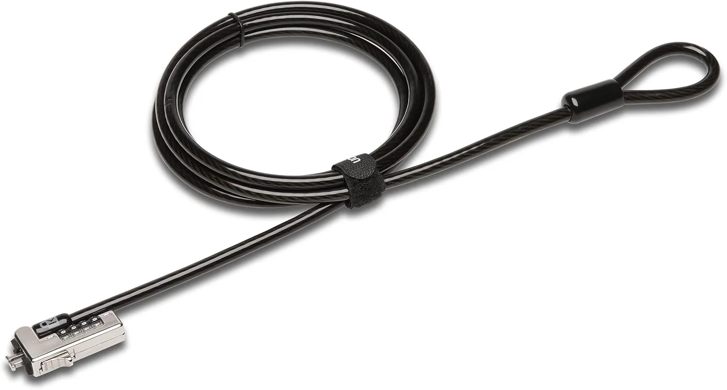 Kensington Slim Combination Ultra Cable Lock for Standard Slot (K60628WW)