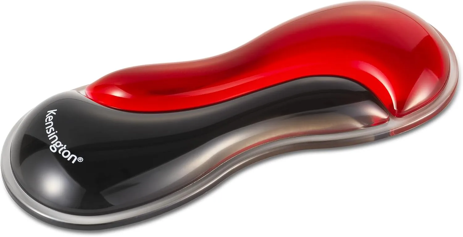 Kensington Slim Duo Gel Wrist Rest for Low-Profile Keyboards, Mice & Trackballs