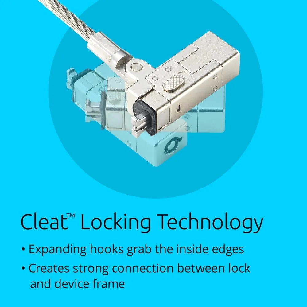 Kensington Slim NanoSaver 2.0 EQ Keyed Laptop Lock (K60630WW)