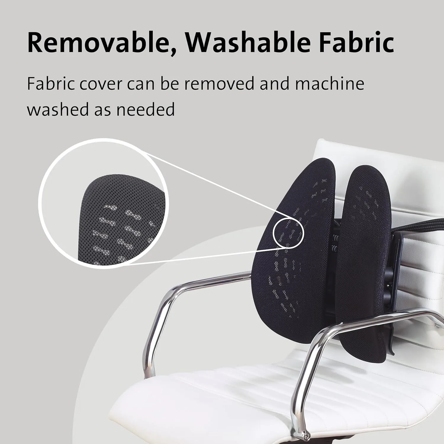 Kensington Smartfit Conform Back Rest (K60412WW),Black