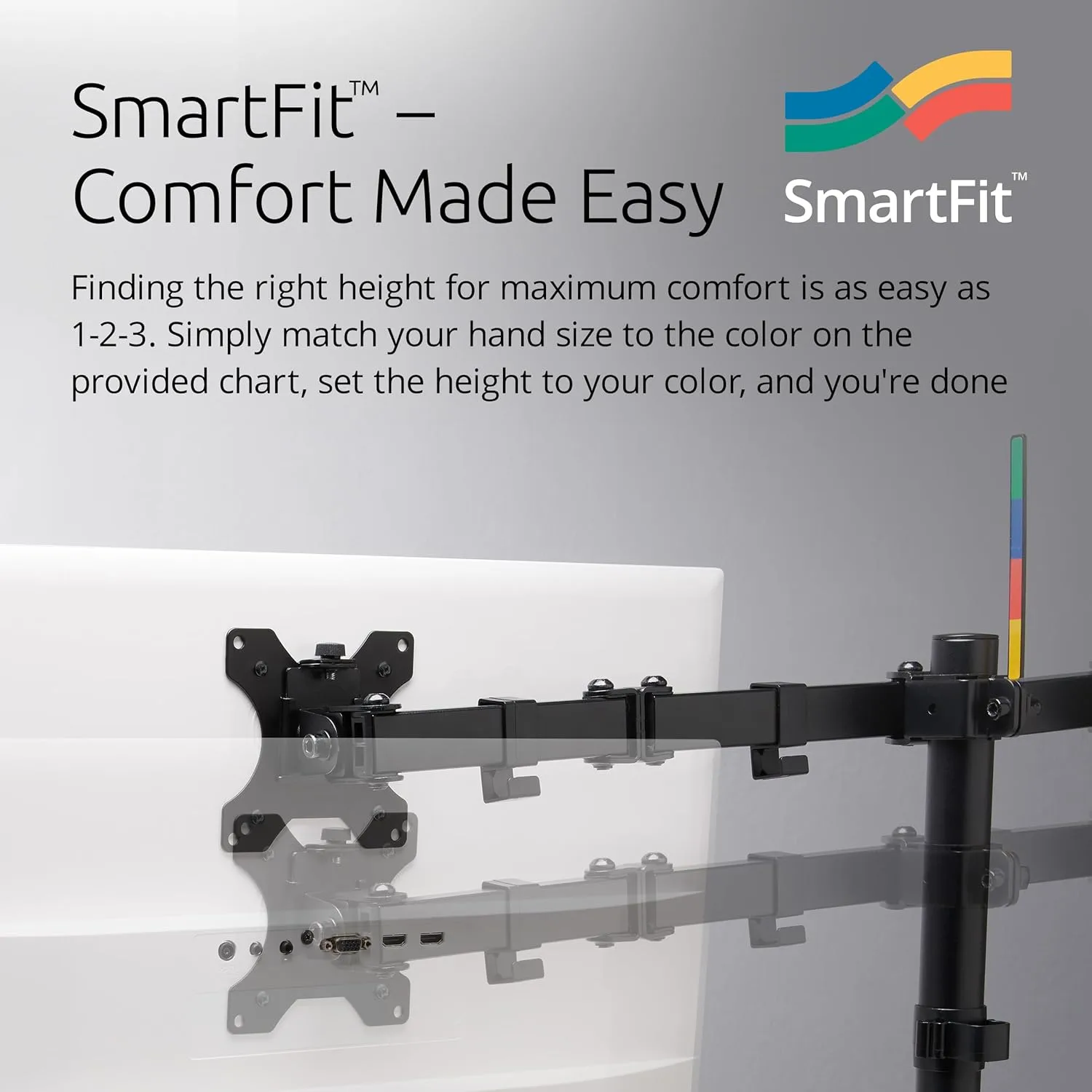 KENSINGTON SmartFit Ergo Monitor Arm Desk Mount