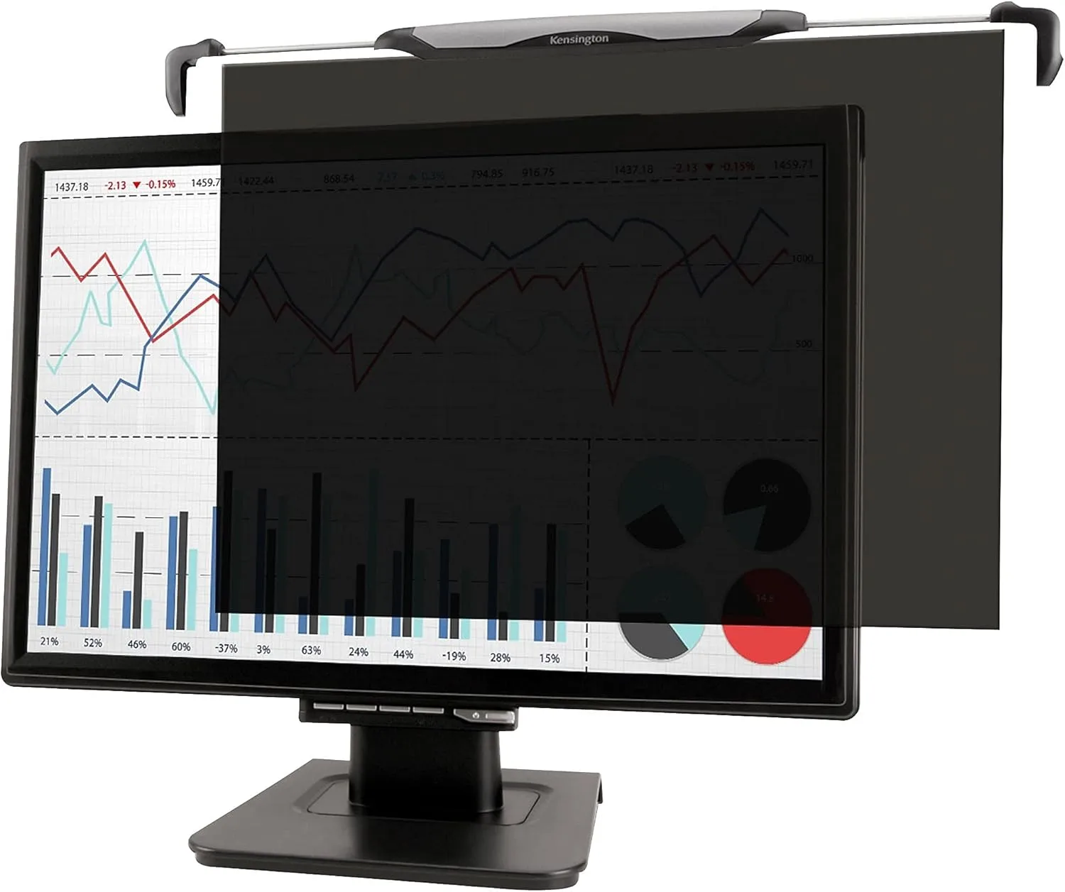 KENSINGTON Snap2 Privacy Screen Filter for 16:10 Widescreen Monitors