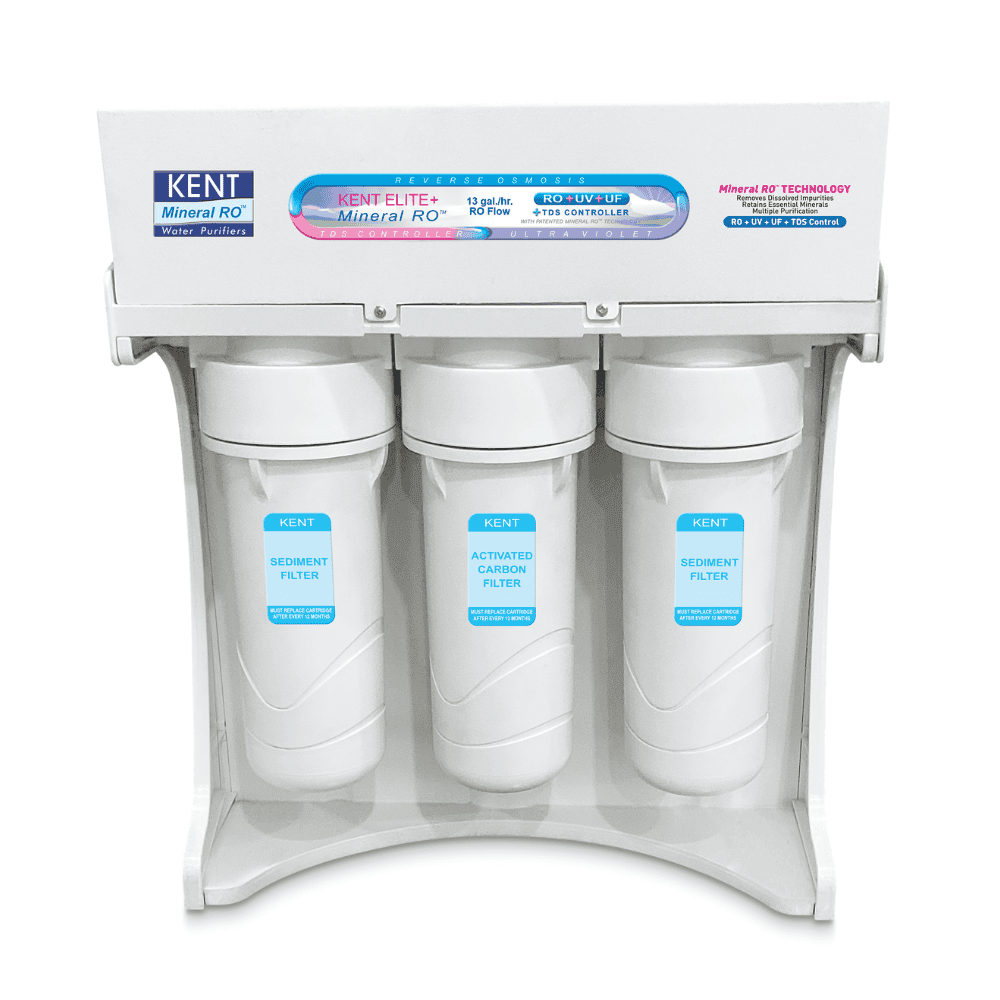 Kent Elite Plus New RO+UV Purifier with 50 LPH Purification Capacity