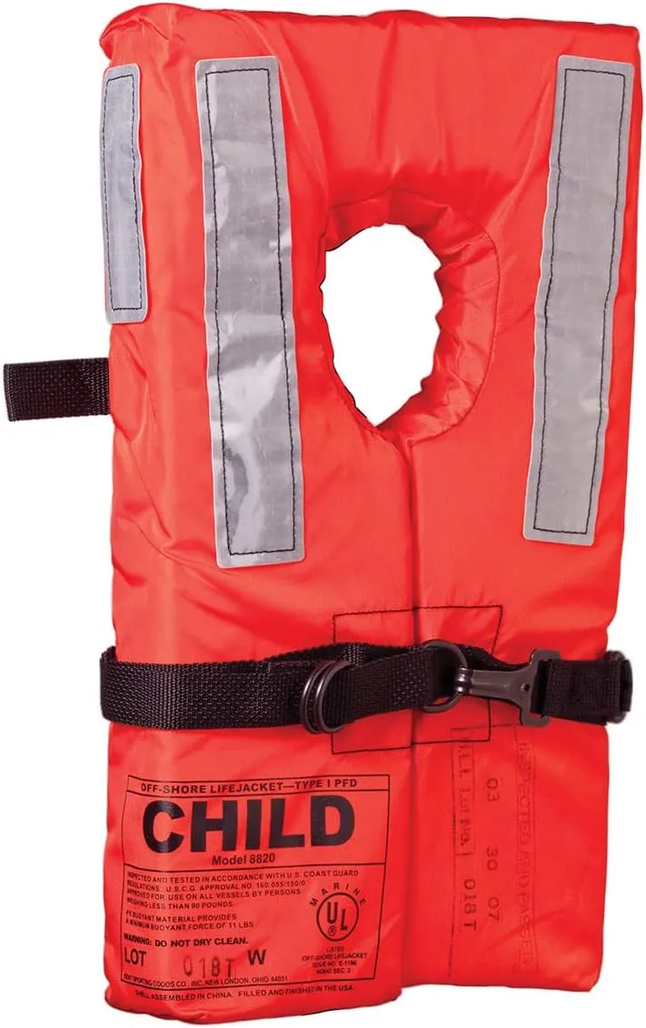 KENT Commercial Type I Collar Style Life Jacket