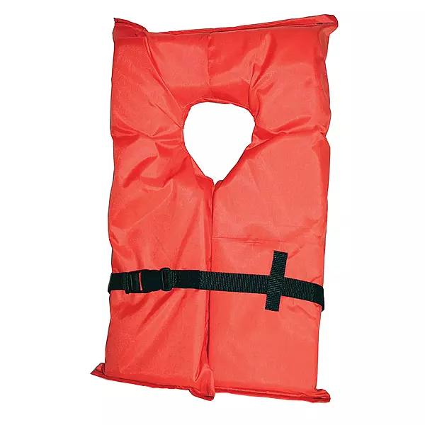 KENT ONYX Adult Oversize Type II USCG Life Jacket - Orange