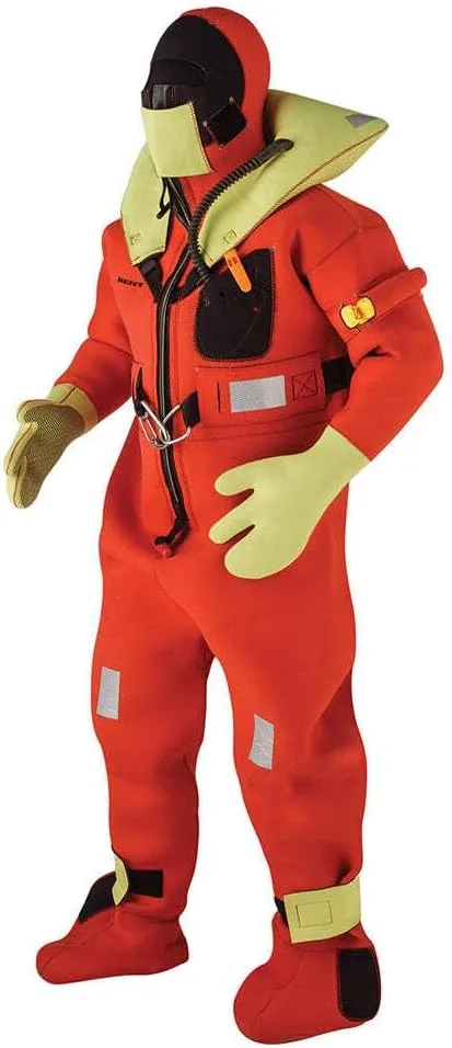 KENT SAFETY 154100-200-004-13 Immersion Suit USCG/SOLAS - Orange - Universal