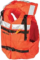 Onyx 100400-200-004-16 Adult Type I Vest Style Life Jacket, Orange Vest,Universal,Jacket+ Storage Bag