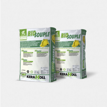 ADEZIV MINERAL BIOSOUPLE, alb, 25kg/sac - kerakoll