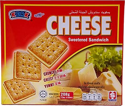 Kerk-Cheese Sandwith Biscuits-208g Kerk-Cheese Sandwith Biscuits-208g