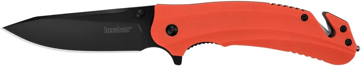 KERSHAW Barricade Folding Rescue Pocket Knife