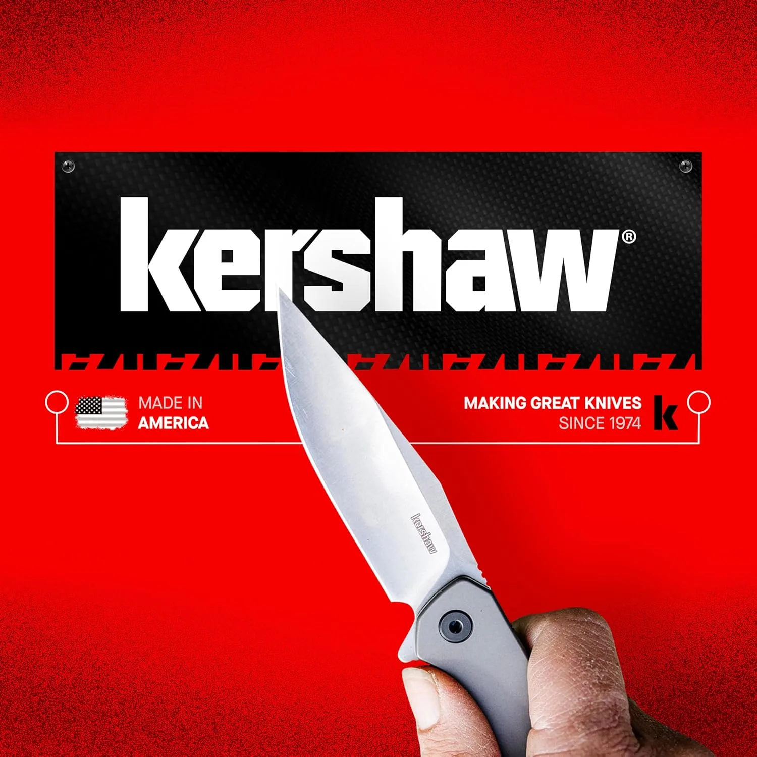 KERSHAW Filter Frame Lock Knife Stainless Steel