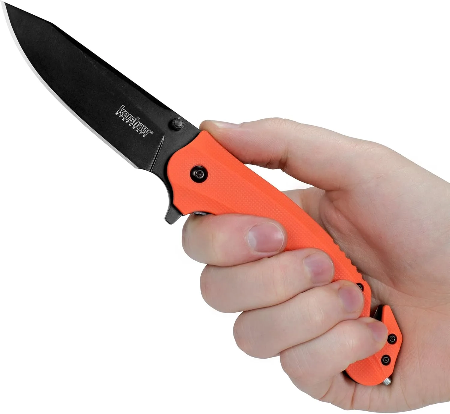 KERSHAW Barricade Folding Rescue Pocket Knife