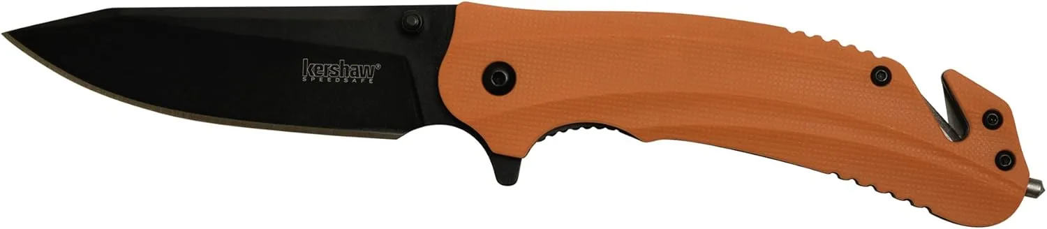 KERSHAW Barricade Folding Rescue Pocket Knife