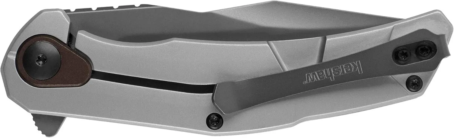 Kershaw Believer Assisted Opening Knife Stainless Steel (3.25" Gray PVD) 2070