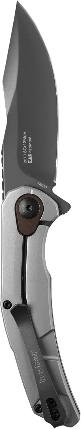 Kershaw Believer Assisted Opening Knife Stainless Steel (3.25" Gray PVD) 2070