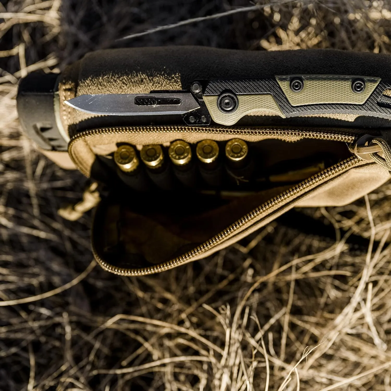 Kershaw Lonerock RBK2, New Skinning and Caping Folding Knife, 2.8 inch Replaceable Surgical Blades