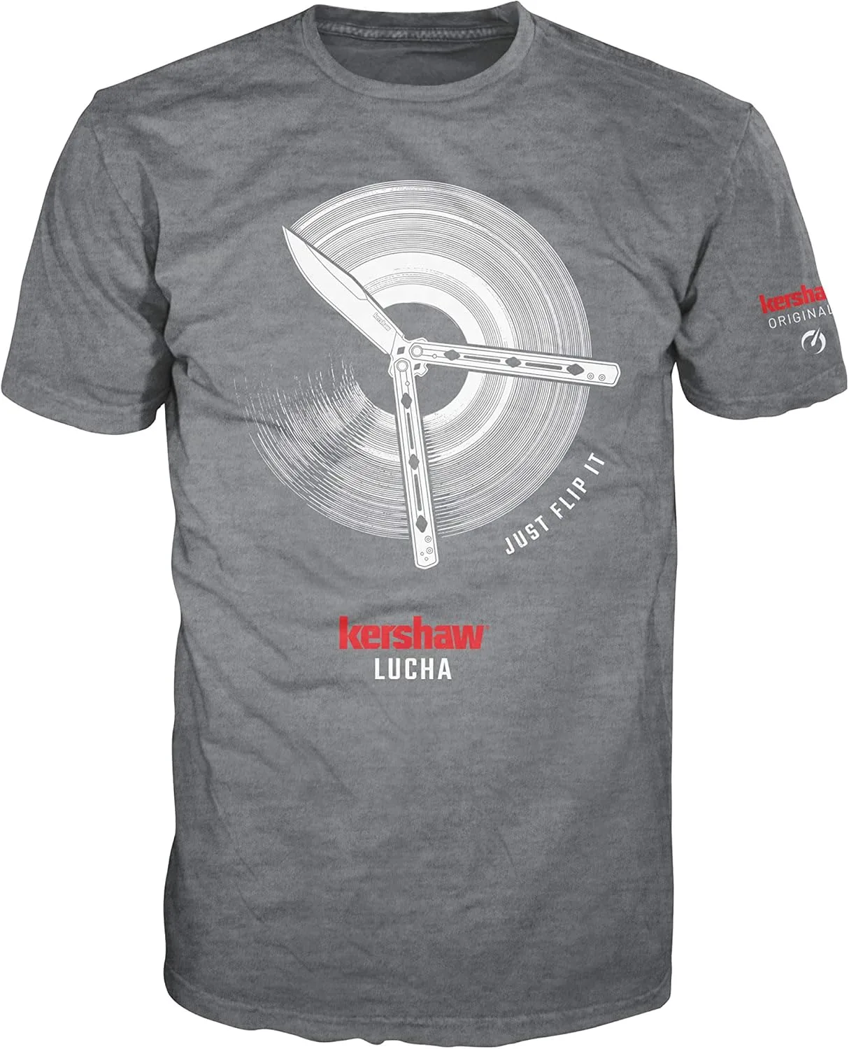 KERSHAW Lucha T-Shirt, Semi-Fitted 100% Cotton Graphic Tee