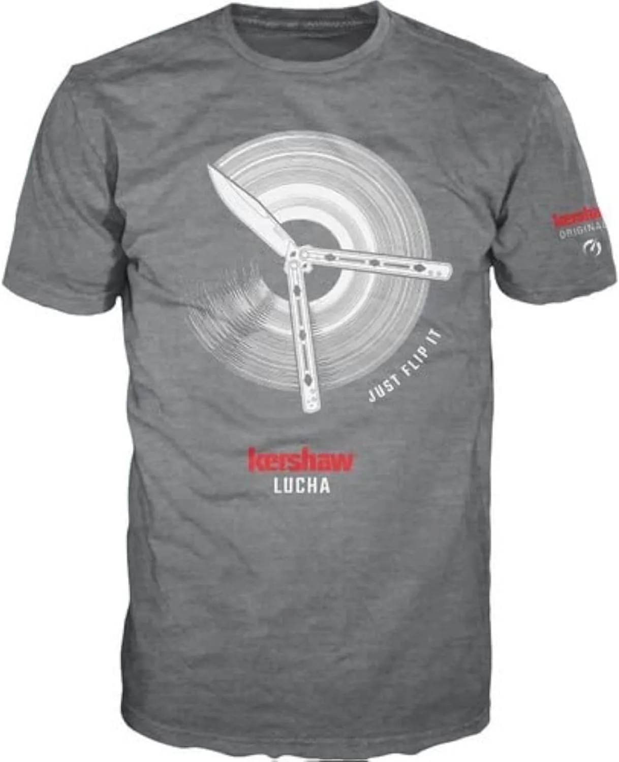 KERSHAW Lucha T-Shirt, Semi-Fitted 100% Cotton Graphic Tee