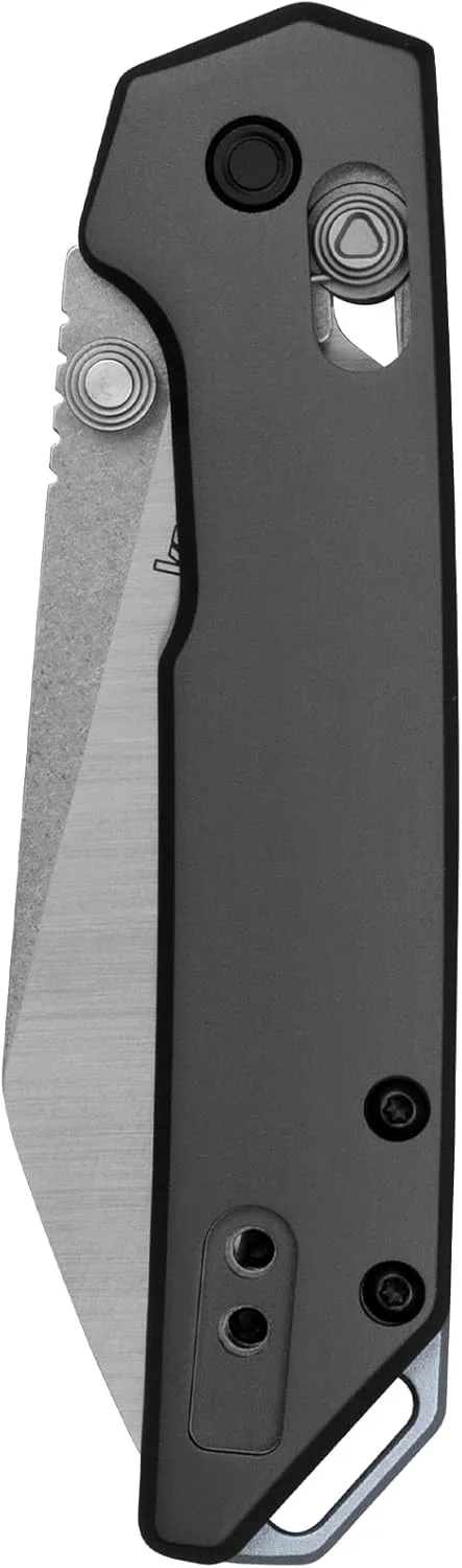 Kershaw Mini Iridium Folding Pocket Knife, 3-inch D2 Steel, DuraLock, Aluminum Handle