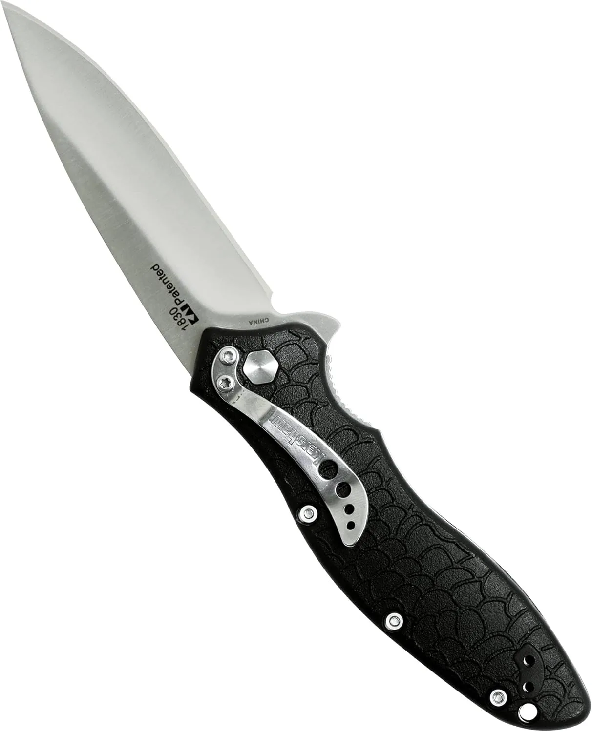 SOG Flare Folding and Pocket Knife Assisted Opening Tech Knife w/ 3.5 Inch Stainless Straight Edge Blade & Tactical Knife