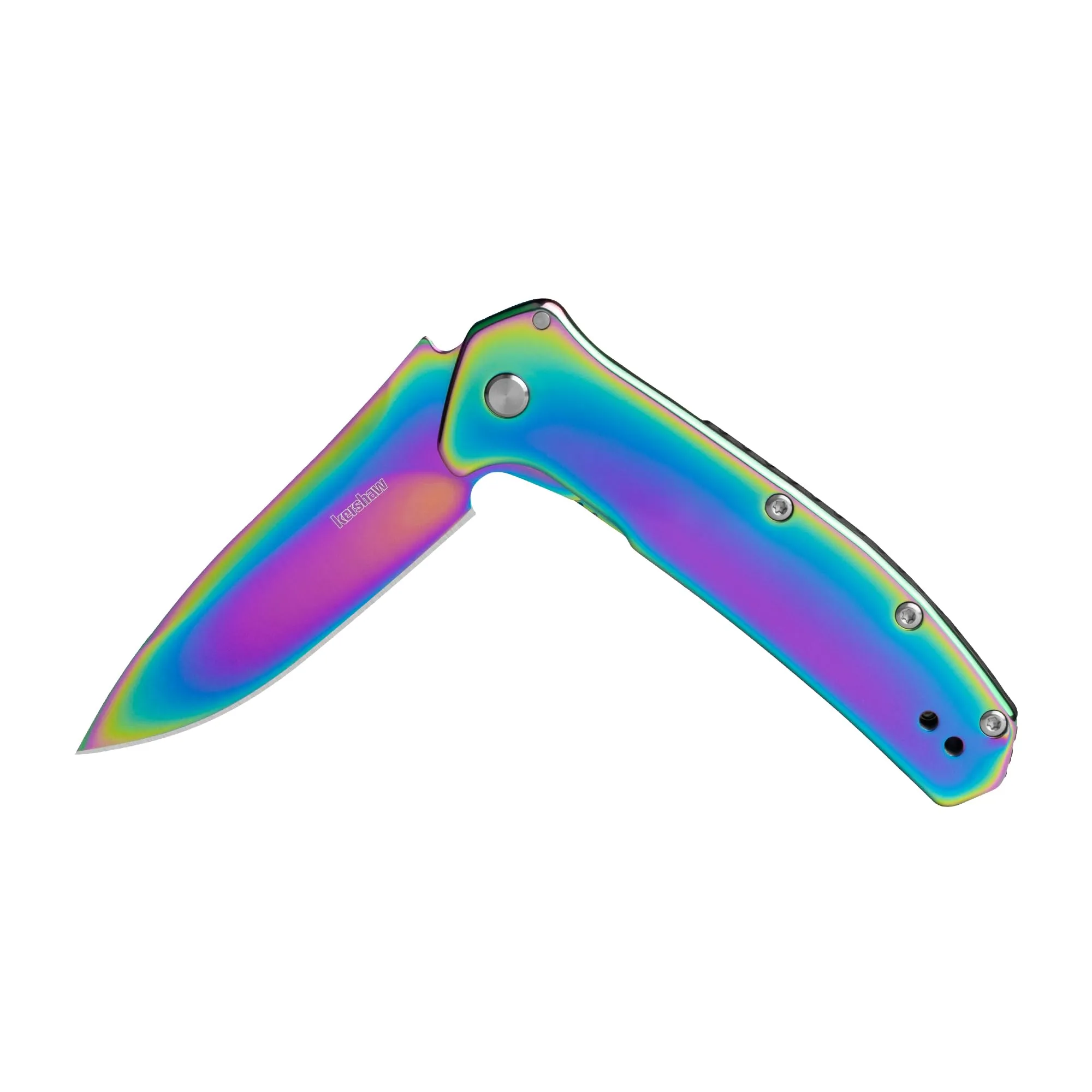 KERSHAW Outcome Pocket Knife, 2.8 inch Stainless Steel Blade, Assisted Opening