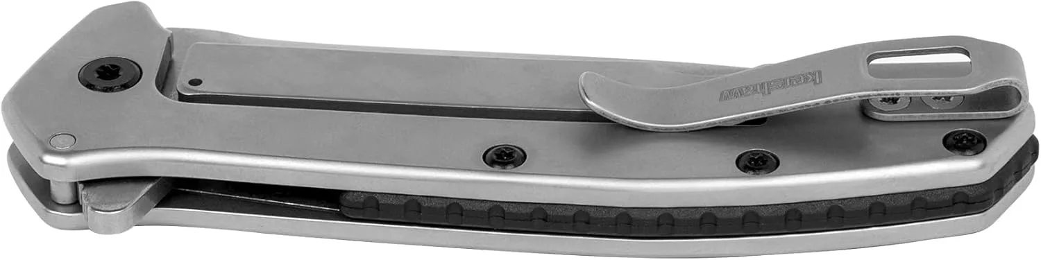 KERSHAW Outcome Pocket Knife, 2.8 inch Stainless Steel Blade, Assisted Opening