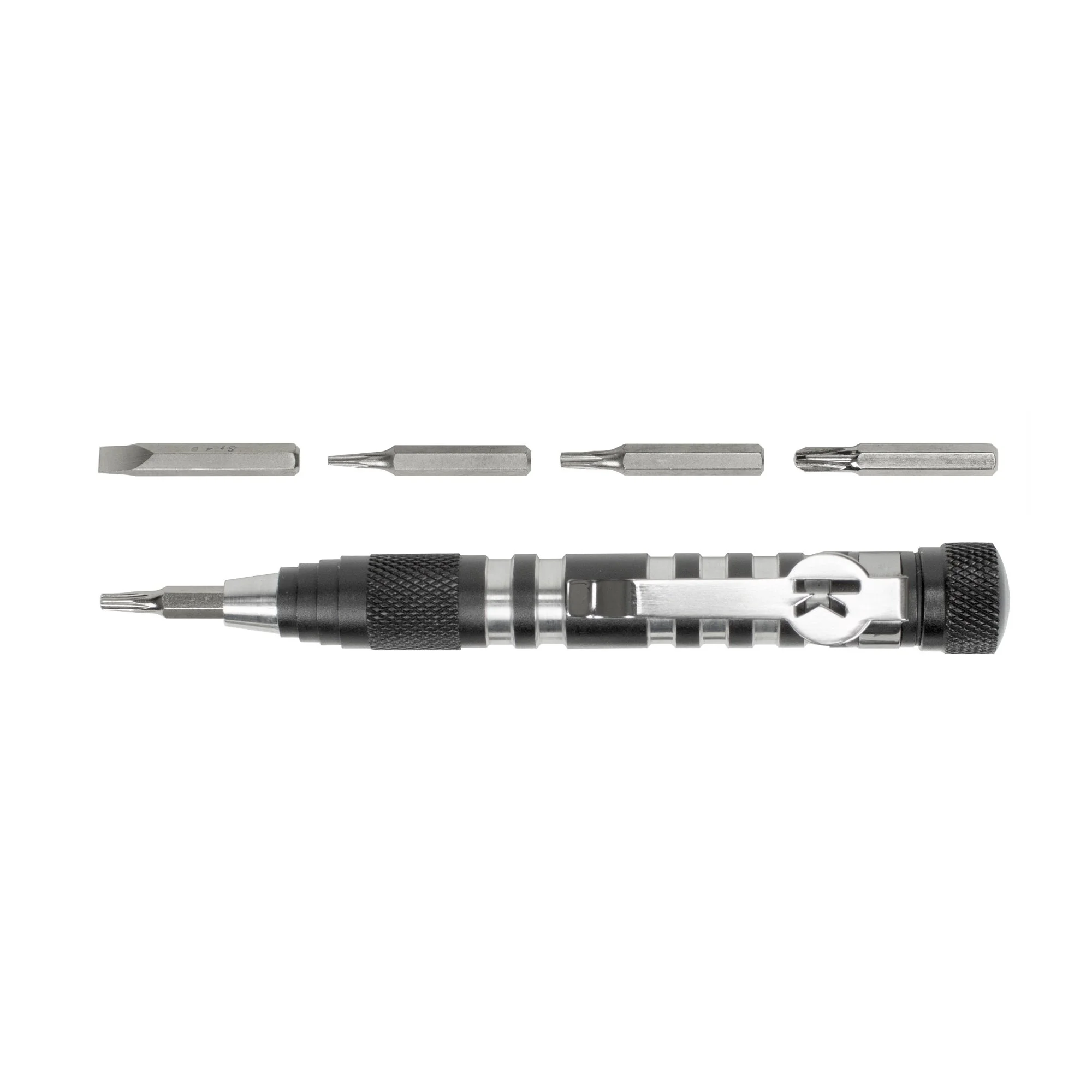 Kershaw TX-Tool (TXTOOL); 4.8 In. Single-Position Multifunction Magnetic Bit Driver; Includes T-6, T-8, T-10
