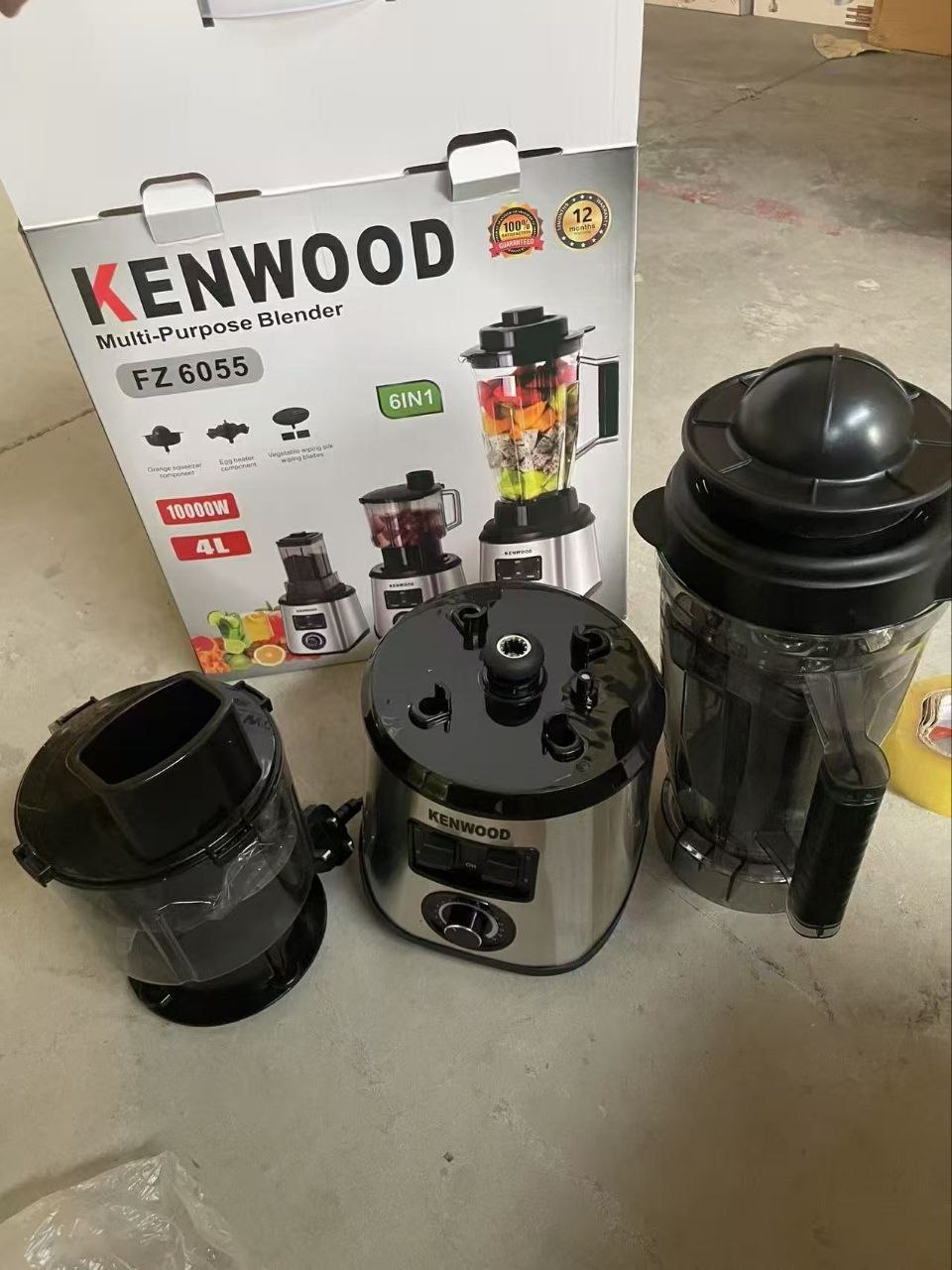 KENWOOD 6IN1 4L JAR BLENDER - 10000W