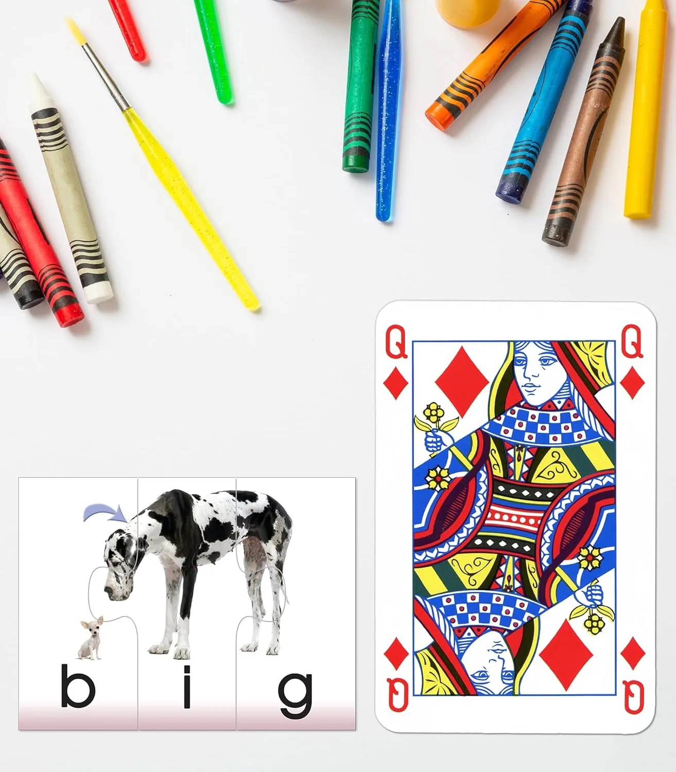 Key Education Big Box of Little Word Toddler Puzzle, Photo, CVC and Sight Words Building Games