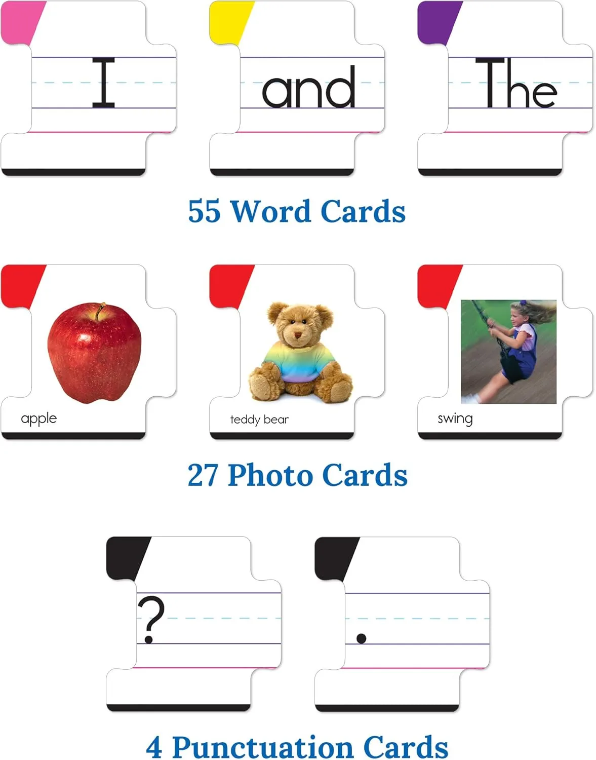 Key Education Sentence Building Game, Phonics Puzzles for Kids Ages 6-8, Learn to Read Parts of Speech, Sight Words