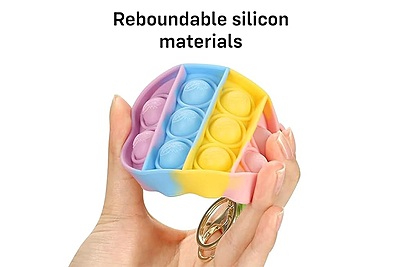 POP IT Keychain Combo Pack of 12