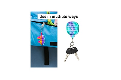 POP IT Keychain Combo Pack of 12
