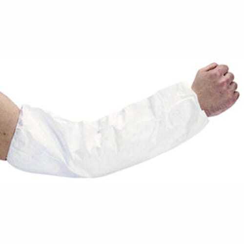 Disposable Sleeves, White, 100 PK