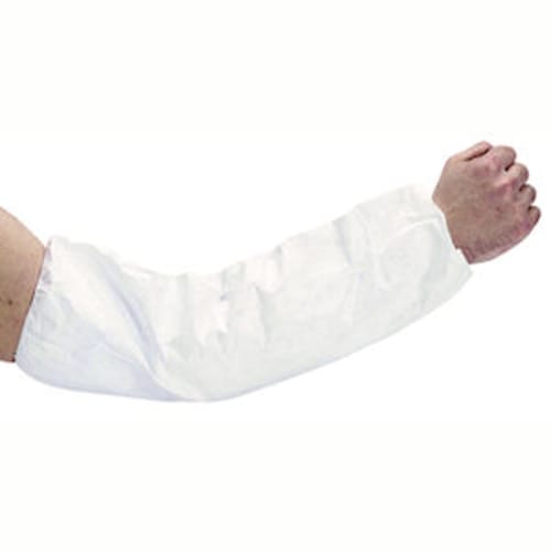 Disposable Sleeves, White, 100 PK