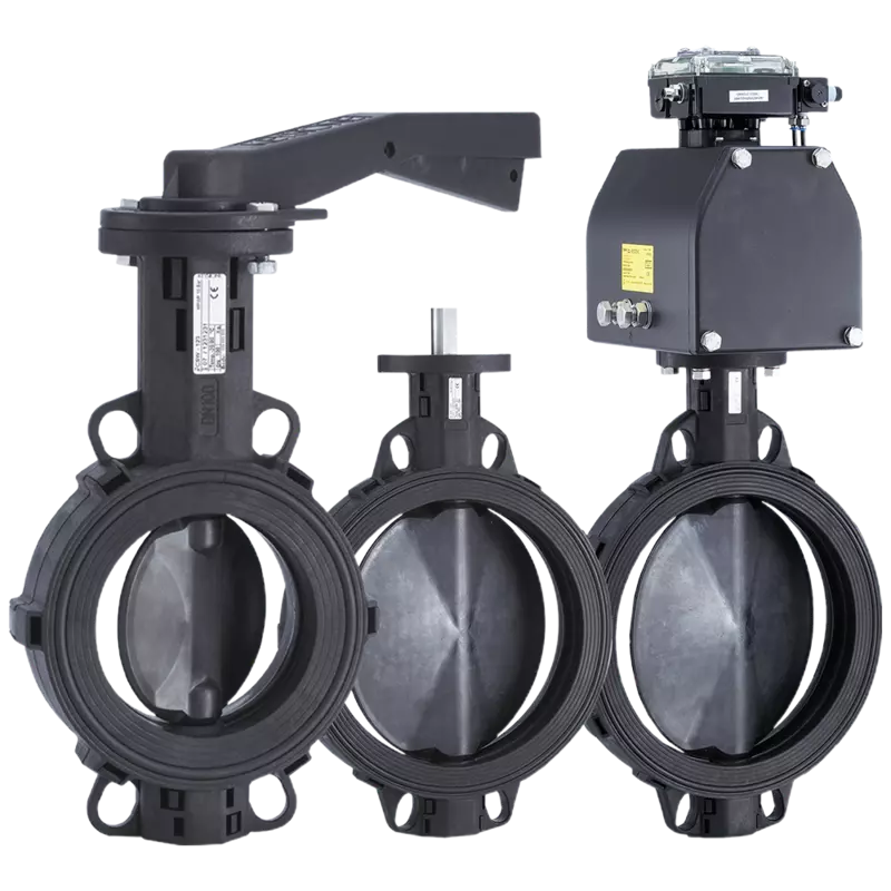 Keystone CompoSeal Resilient Seated Butterfly Valve