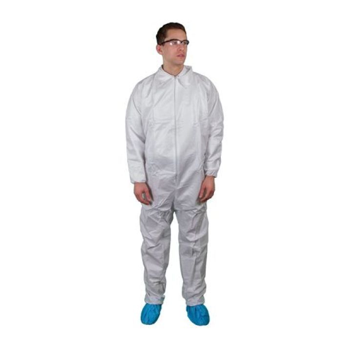 Keyguard Coverall Zipper Front with Elastic Wrists and Ankles 25/Case