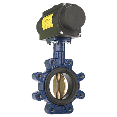 Keystone Series GR Butterfly Valve with Powered Actuator Keystone Series GR Butterfly Valve with Powered Actuator