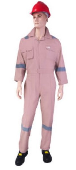 Coverall 100% cotton with reflective tape Empiral