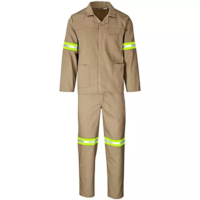 Hybrid Poly Cotton Conti Suit with Reflective
