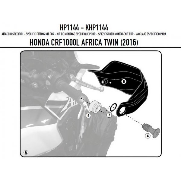 KAPPA HONDA HANDGUARDS KHP1144