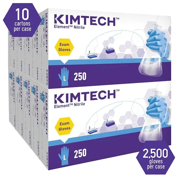 KIMTECH Element Nitrile Exam Gloves, 3.2 mil