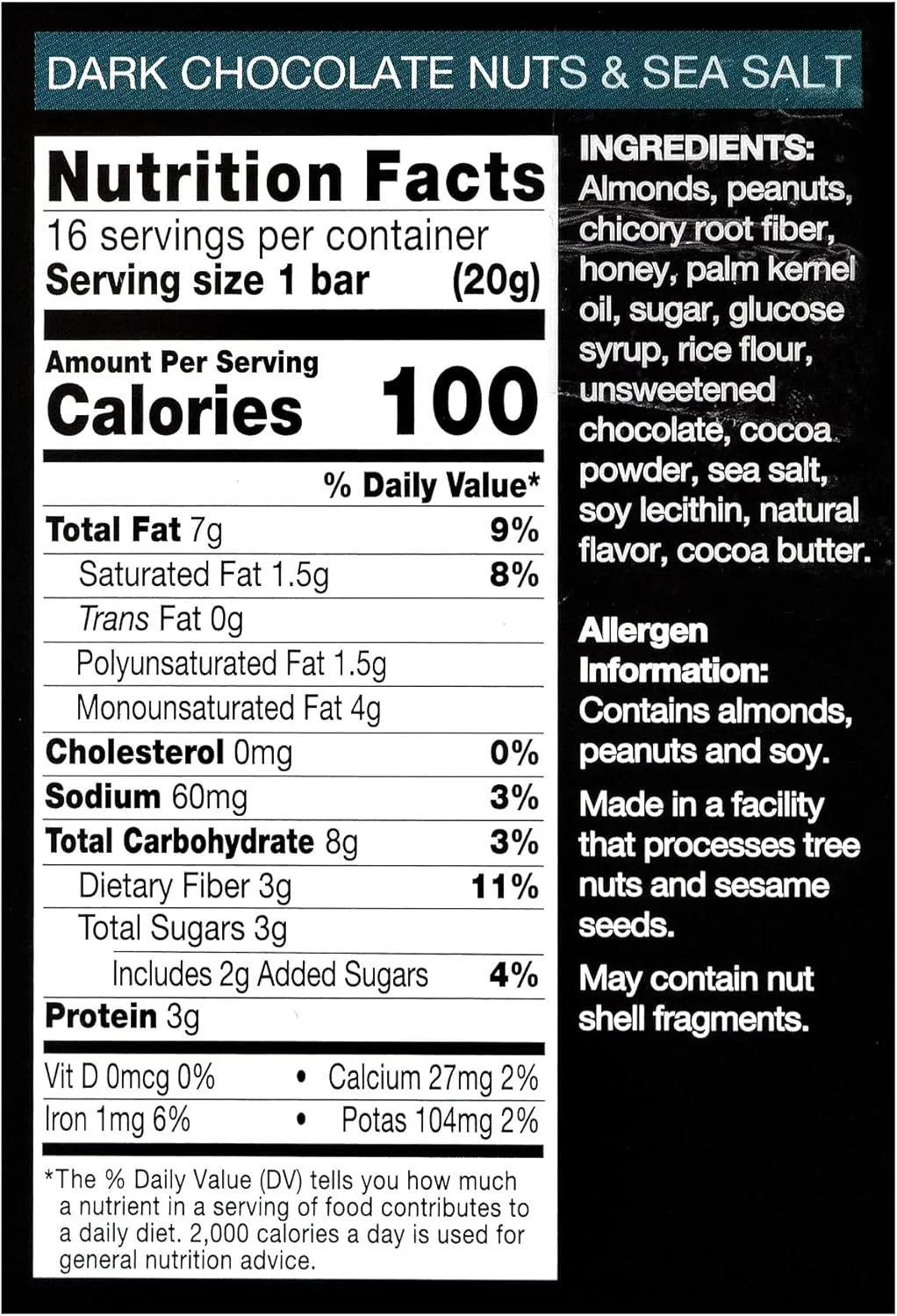 KIND Minis Dark Chocolate Nuts & Sea Salt and Caramel Almond & Sea Salt Variety, 0.7 oz, 32 Count