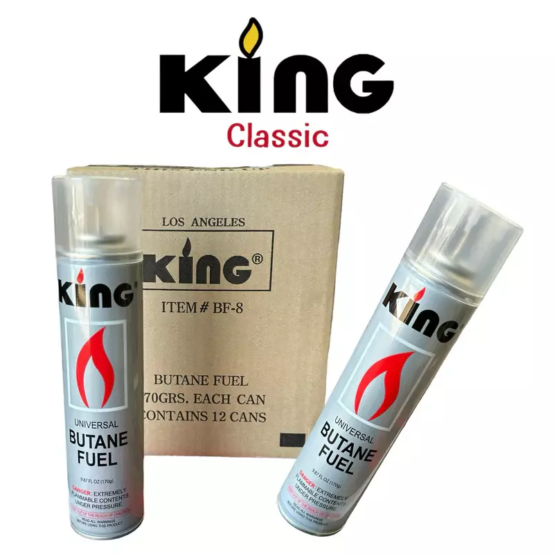 King Butane 12ct