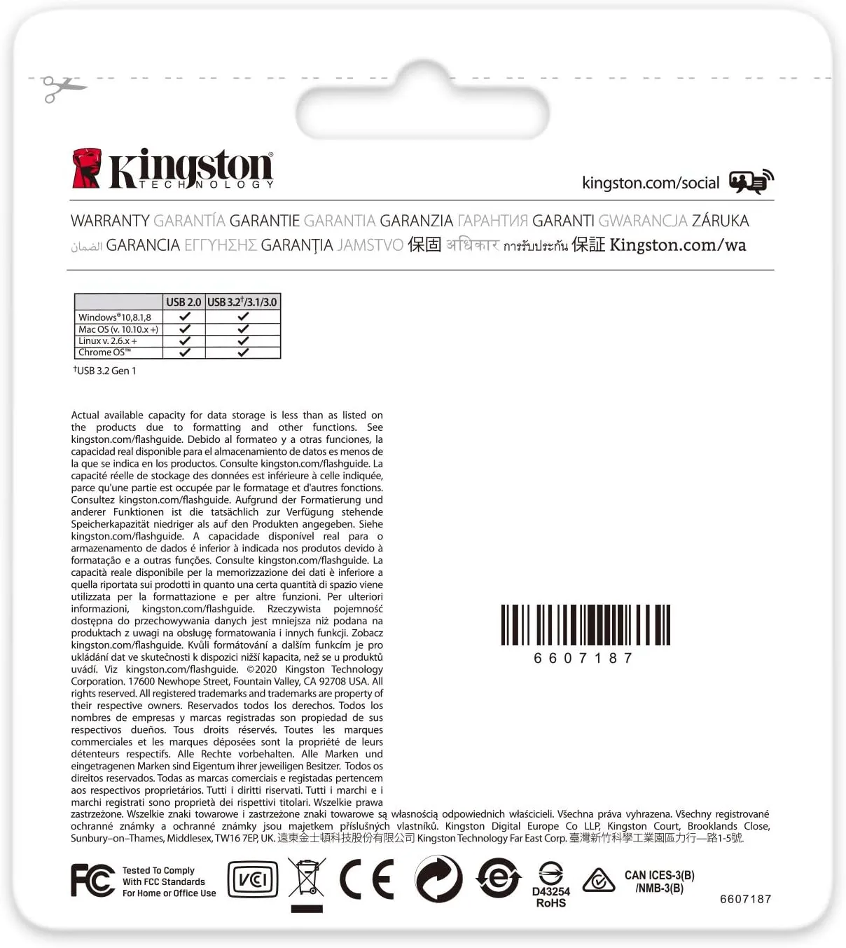 Kingston DataTraveler Exodia 256GB USB 3.2 Flash Drive DTX/256GB, Black