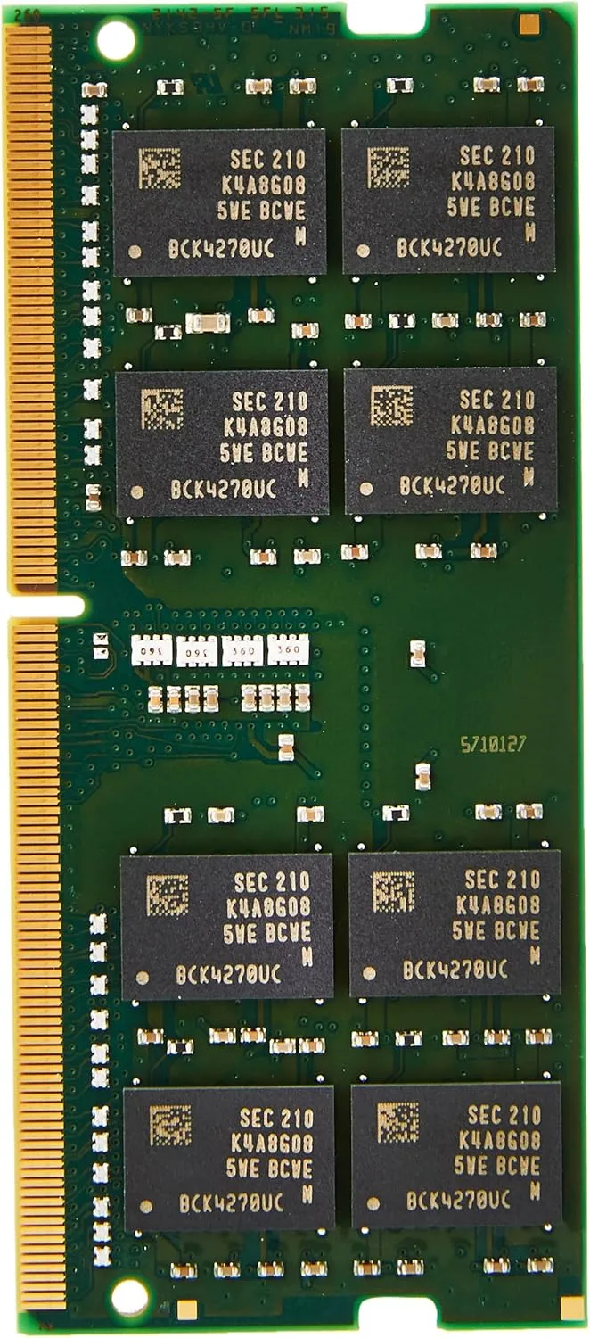 Kingston ValueRAM DDR4 3200MT/s SODIMM Non-ECC CL22 1.2V Laptop Memory