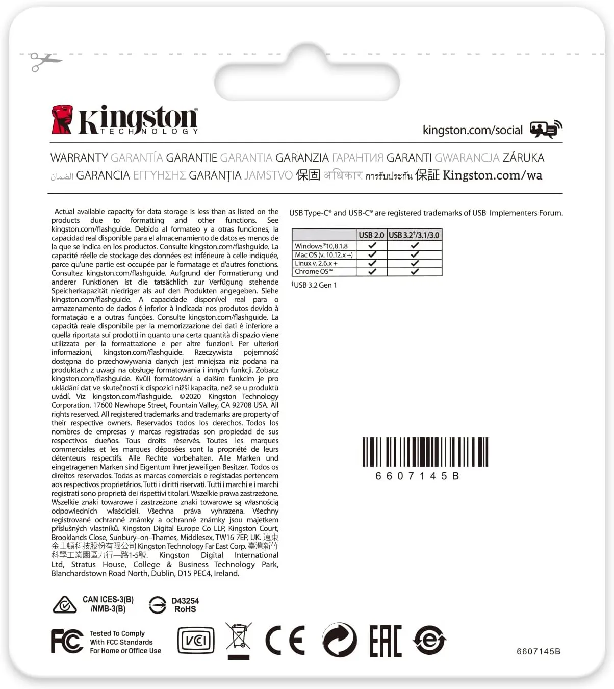Kingston DataTraveler 70 256GB USB-C Flash Drive | USB 3.2 Gen 1 | DT70/256GB, Black