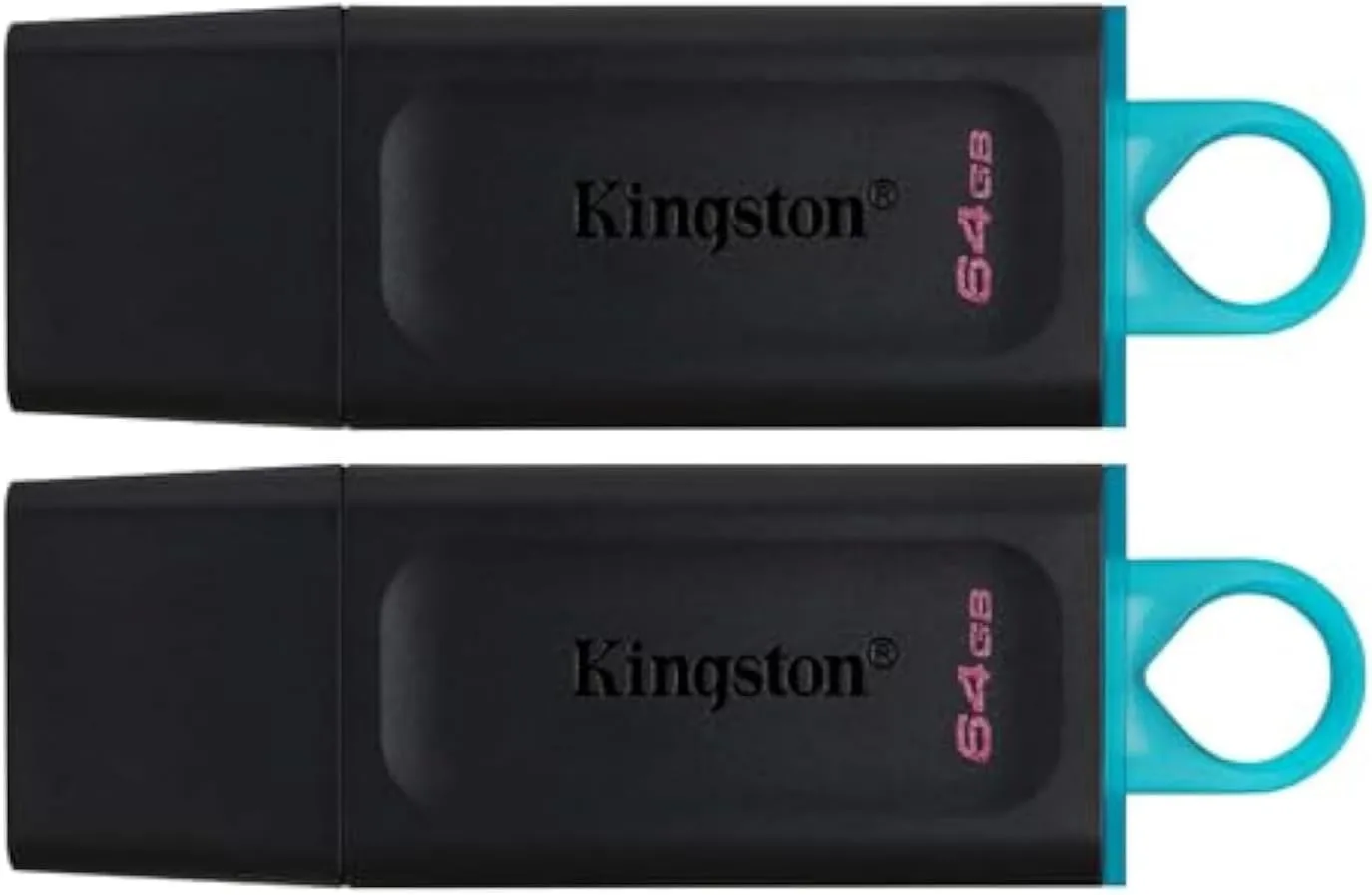Kingston DataTraveler Exodia 64GB USB 3.2 Flash Drive - 2 Pack DTX/64GB-2P