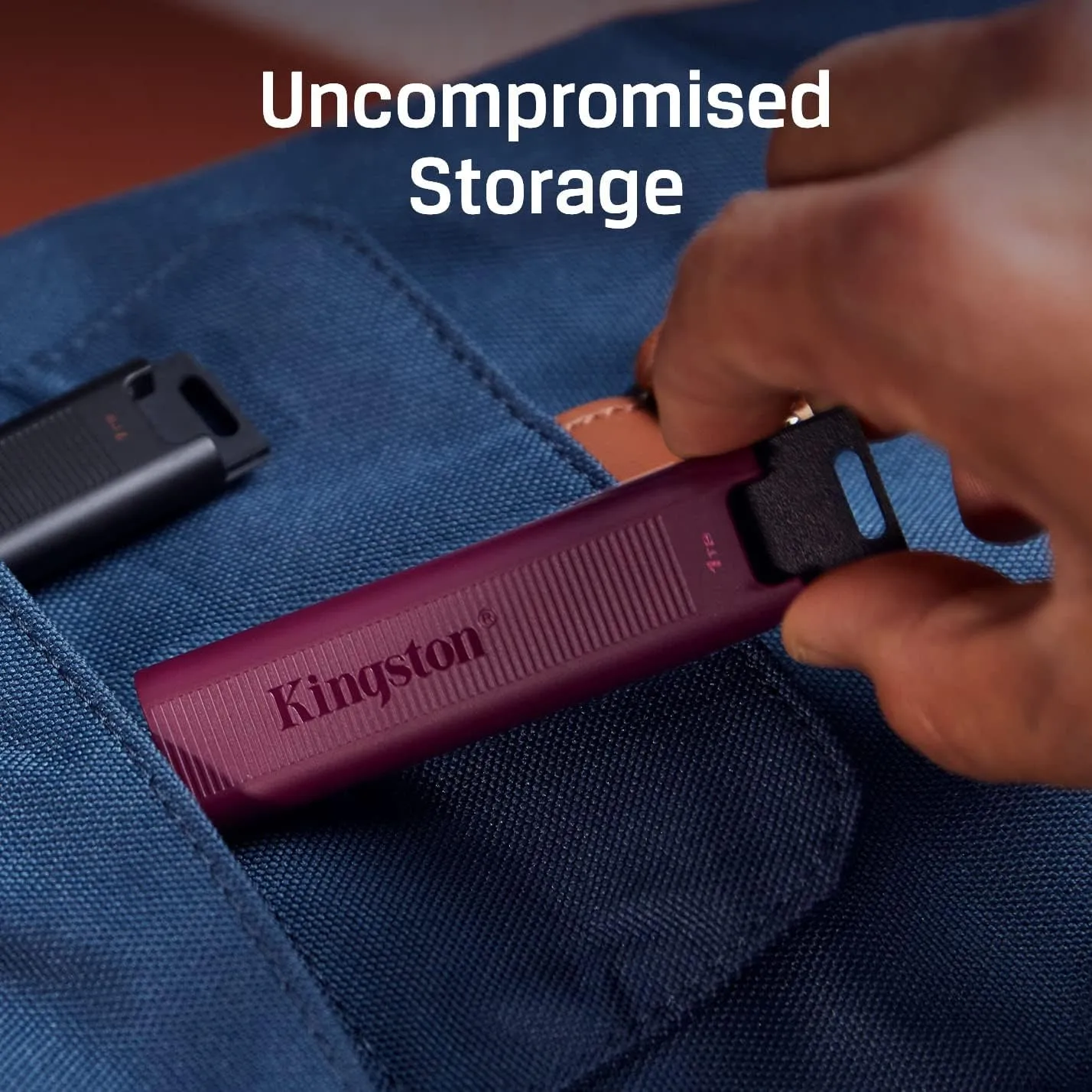 Kingston DataTraveler Max Type-A 256GB High Performance USB Flash Drive USB 3.2 Gen 2 Up to 1000 MB/s Sliding Cap Design